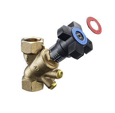 Регулирующий вентиль Oventrop Hydrocontrol VTR, ВР-ВР, DN 32, PN 16, с заглушками