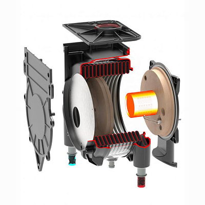 Настенный газовый конденсационный котел отопления Copa двухконтурный EOMIX Plus 25 кВт