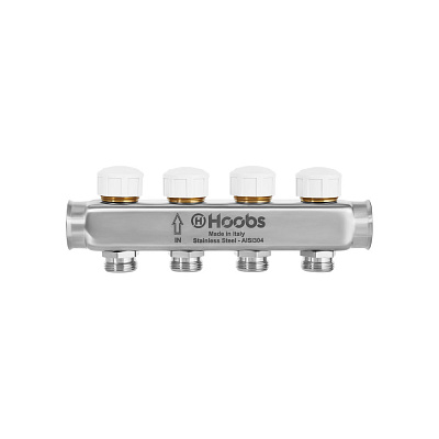 Коллектор HOOBS , термостатическими клапанами, 1 х 3/4 -7 вых .