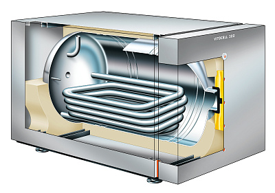 Бойлер косвенного нагрева Viessmann Vitocell 100-H 200 л серебристый Z003841