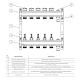 Коллектор Royal Thermo для теплого пола с расходомерами 1х3/4ЕК с 7 контурами