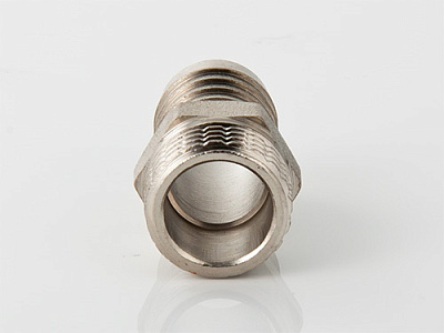 Штуцер для шланга VALTEC 3/4 х 20 мм VTr,650,N,0520 наружная резьба, никелированная латунь